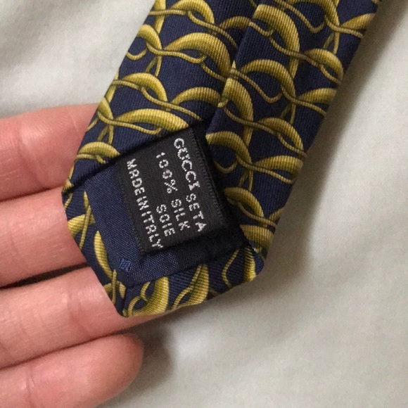 Gucci 100% Silk Tie NWOT - Picture 3 of 5